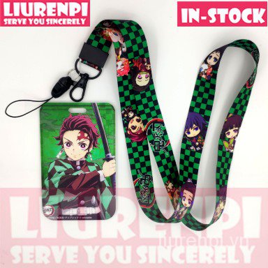 Kimetsu no yaiba Dây Đeo Thẻ Họa Tiết Anime Nezuko Zenitsu  Demon Slayer anime Card Holder With Lanyard Neck Strap Card  Holder nezuko Zenitsu Inosuke Shinobu Christmas present