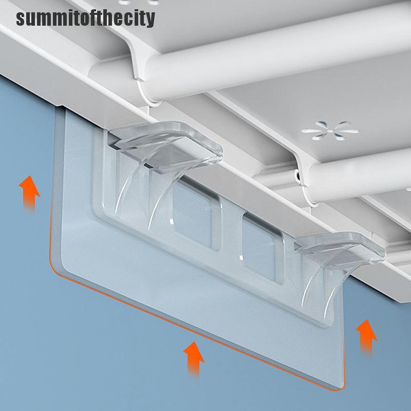 1 Kẹp Cố Định Kệ Tủ Gắn Tường Tiện Dụng