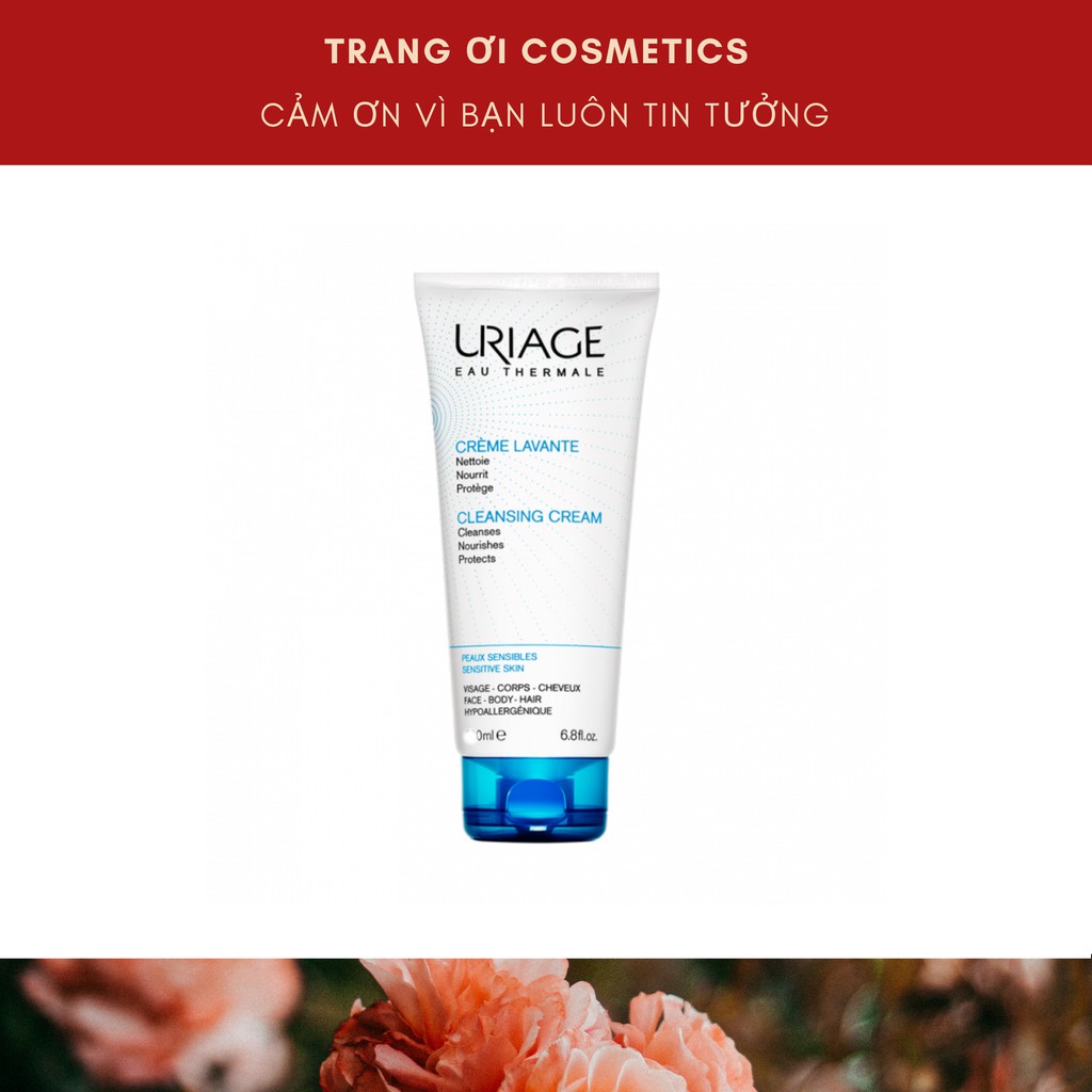 Sữa rửa mặt Uriage Cleansing cream