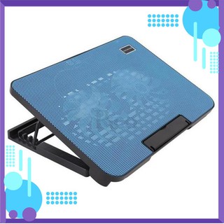 [Tặng mã 50k] Đế tản nhiệt Laptop Cooling Pad N99 - Đế nghiêng 45 độ - 2 Quạt cực mát - BH 3 tháng [Xả kho]