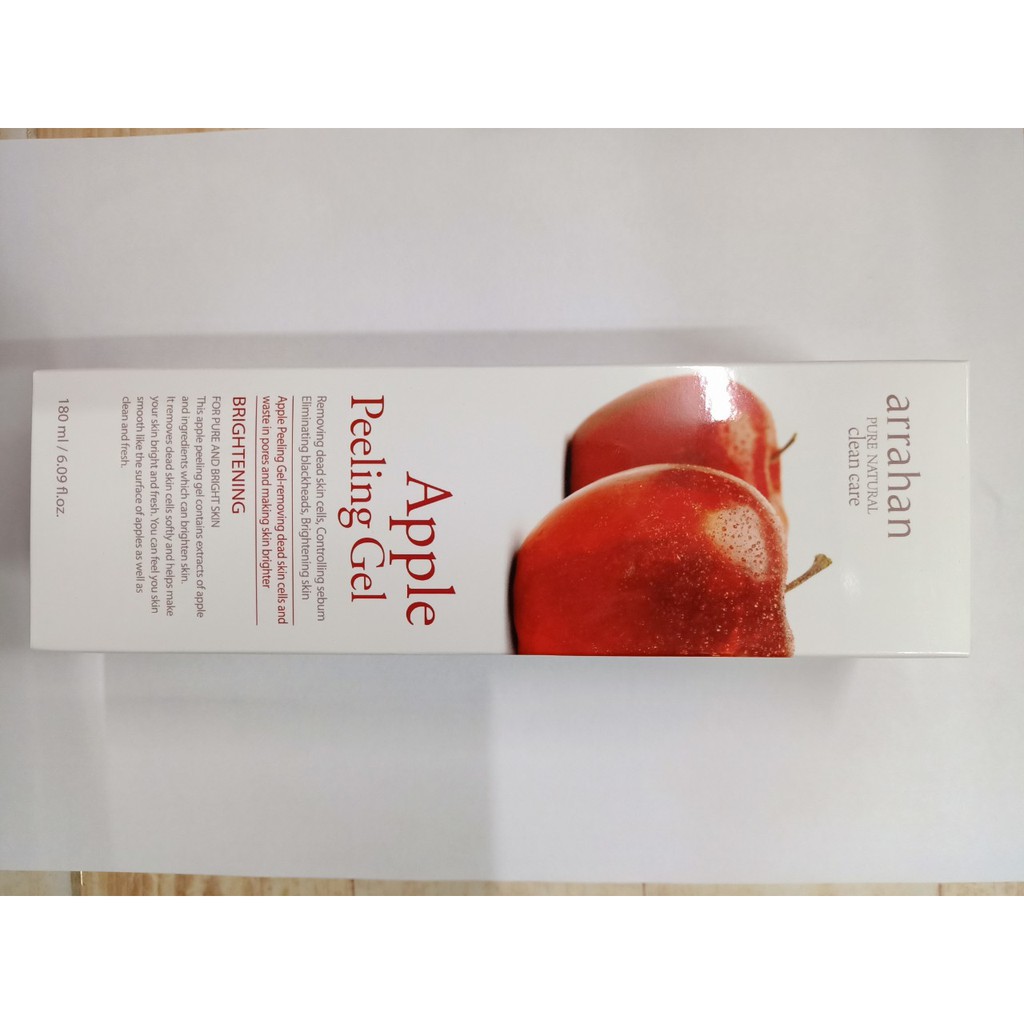 [Hàng chính hãng] Gel tẩy tế bào da chết chiết xuất từ táo đỏ - ARRAHAN Apple White Peeling Gel