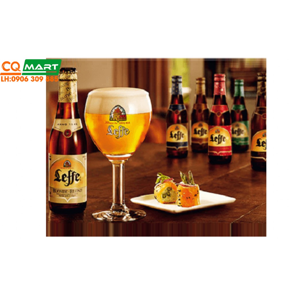 Bia Leffe Vàng Chai Bỉ 330ml 6,6%