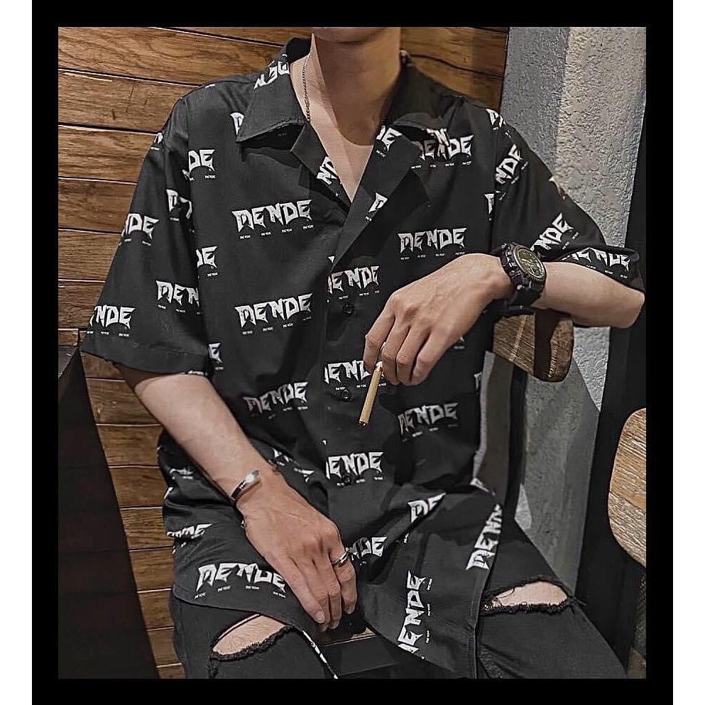 [ FULLTAG CHÍNH HÃNG ] Sơmi Họa Tiết Logo MENDE SS1 Fulltag (tag cổ + 2 tag giấy + tag tay) | Chuẩn Cao Cấp 1:1 | BigBuy360 - bigbuy360.vn