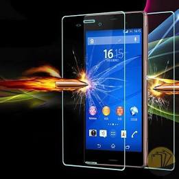 Kính cường lực Sony Z2 kính trong suốt mài cạnh tặng kèm khăn lau.