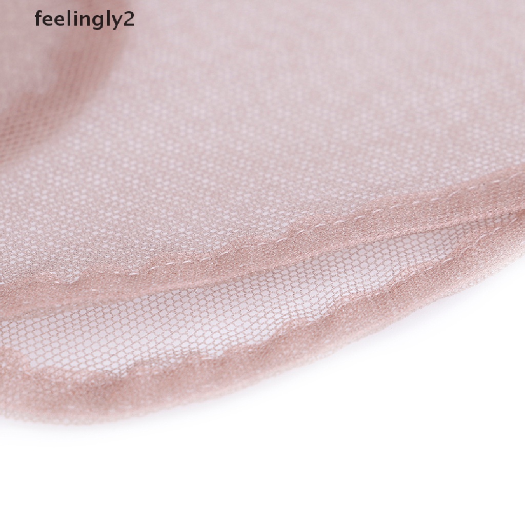 Mũ Lưới Trùm Tóc Giả 4 * 4cm Màu Nâu Thụy Sĩ Phối Ren Thời Trang