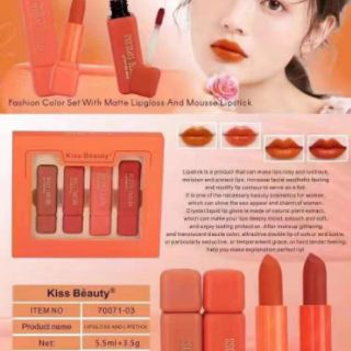 Set son 4 cây kiss beauty