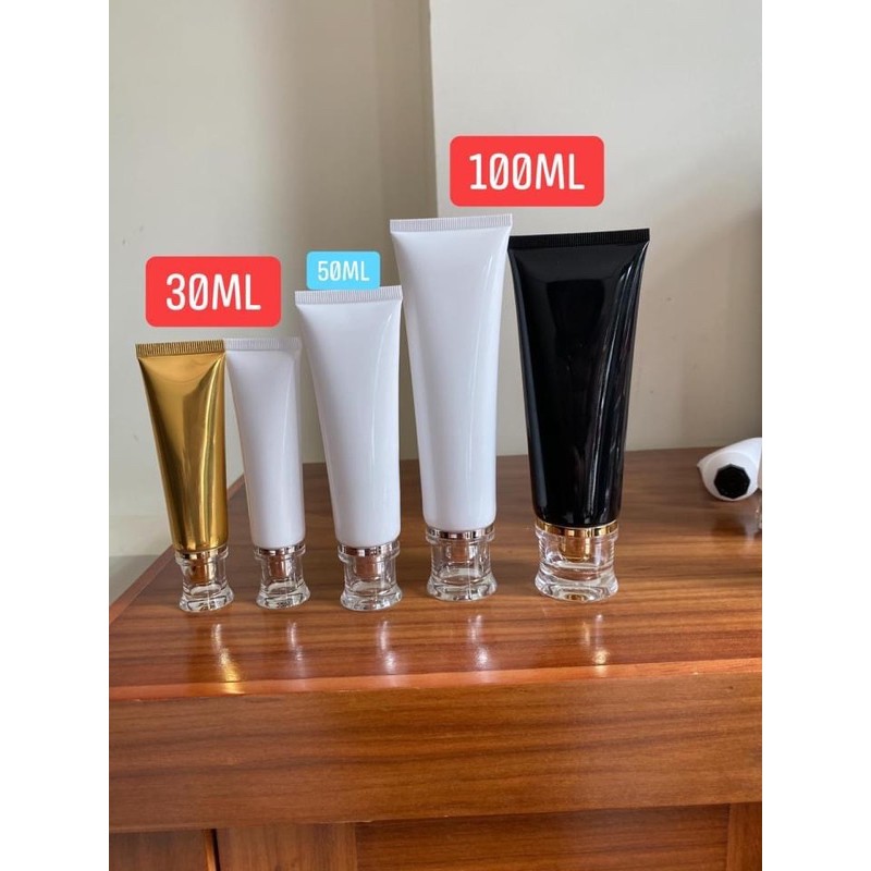 Tuýp nhựa cao cấp , tuyp rỗng đựng mỹ phẩm 100ml