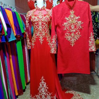 Áo dài cặp cao cấp