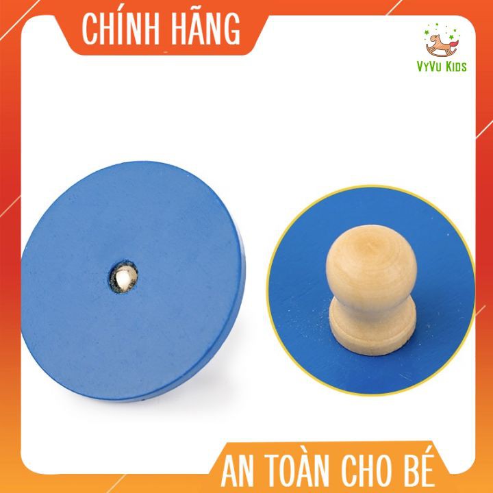 Bảng hình học có núm cầm-Giáo cụ Montessori♥️ CHÍNH HÃNG♥️ ĐỒ CHƠI GIÁO DỤC♥️ Phát triển các kĩ năng cơ bản cho bé