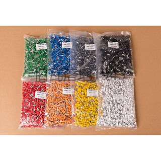 Cos pin rỗng e bằng đồng thau 0.5mm2 - 16mm2