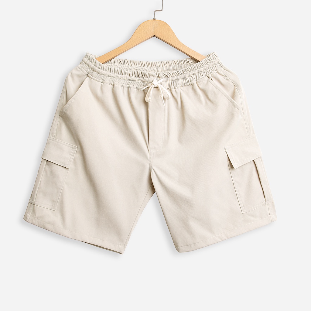 Quần Short Kaki Túi Hộp Unisex ROUGH Dáng Ngắn Ulzzang Hàn Quốc