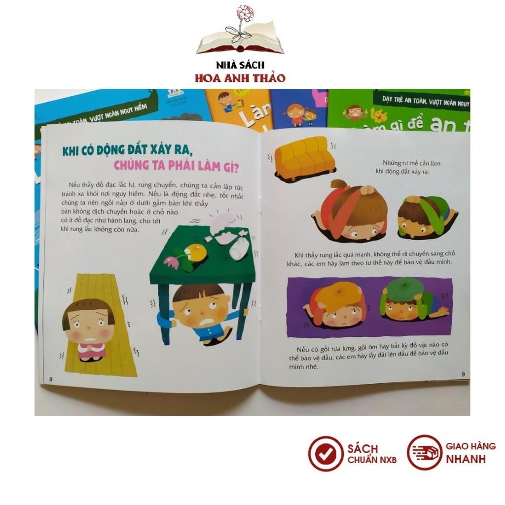 Sách - Dạy trẻ an toàn, vượt ngàn nguy hiểm (bộ 5 cuốn)