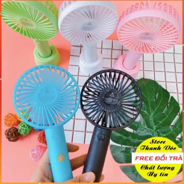 Quạt Cầm Tay Gutek Minifan 3 Tốc Độ Gió Với Pin Sạc Tích Điện, Tặng Kèm Dây Đeo Và Chân Để Bàn | BigBuy360 - bigbuy360.vn