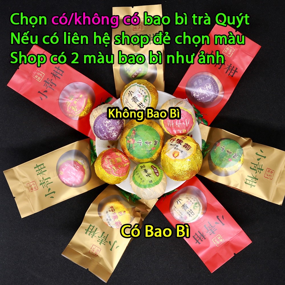 Trà Phổ Nhĩ Quýt Cổ Thụ - 1 Viên Dùng Thử