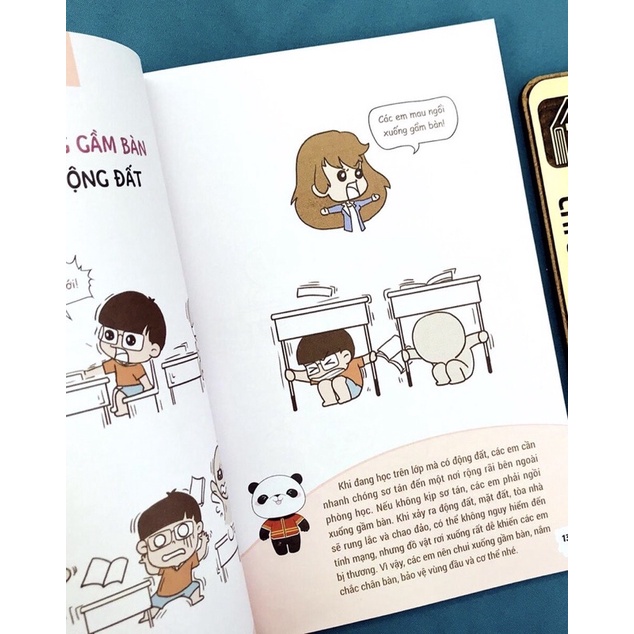 Sách - 100++ Kỹ Năng Tự Bảo Vệ Bản Thân Cho Trẻ: Ứng Phó Với Thiên Tai