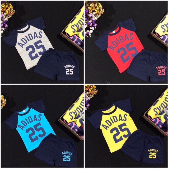 Set 3 bộ tay ngắn bé gái/trai
