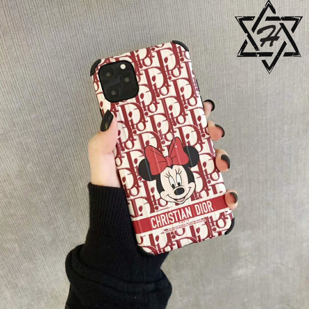 Ốp Điện Thoại Chống Rơi In Hình Chuột Mickey Minnie Đáng Yêu Cho Iphone 12promax Xsmax Xr 8 / 7plus | BigBuy360 - bigbuy360.vn