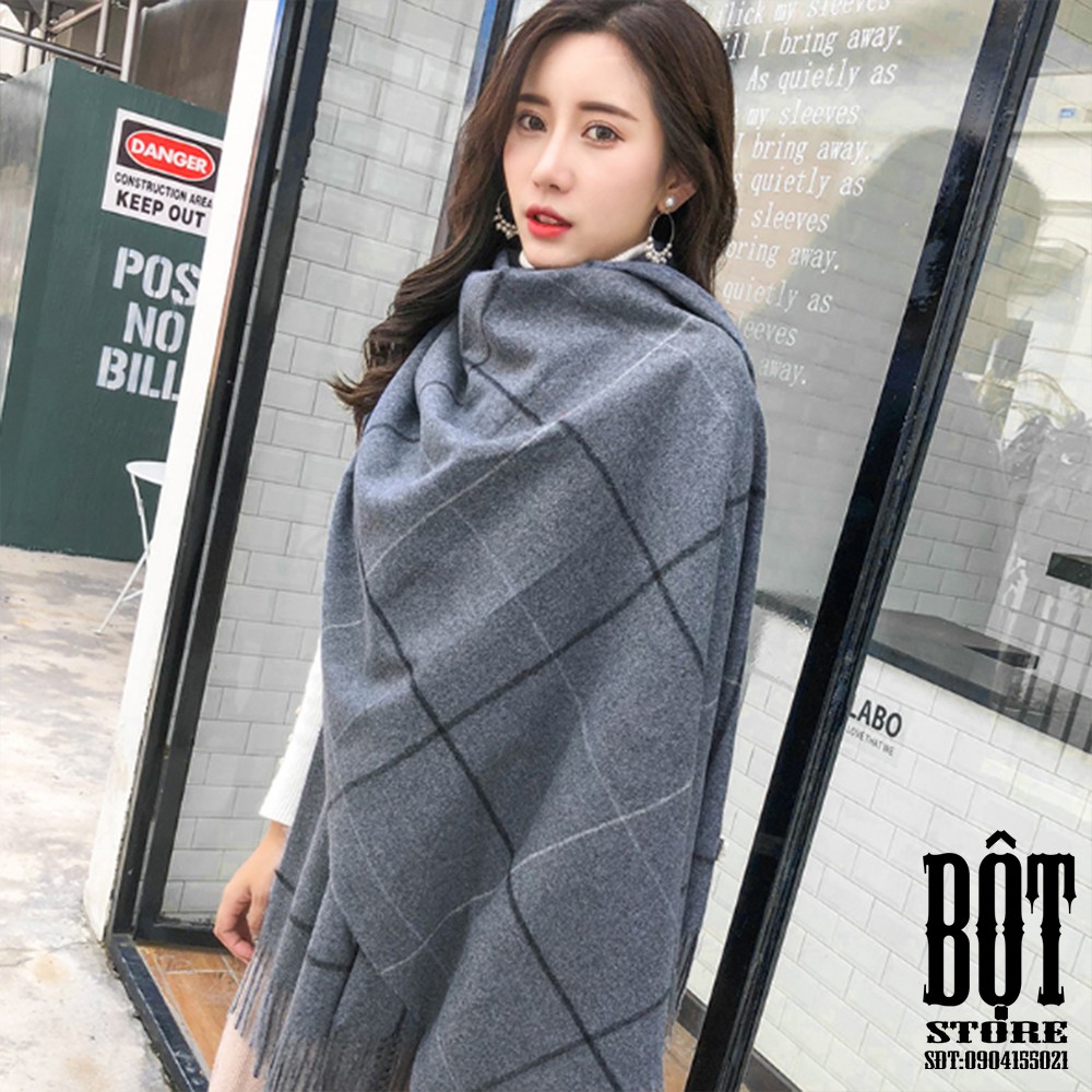 [FREESHIP] Khăn Quàng Cổ Cashmere Nữ Thời trang - Phong cách Hàn Quốc