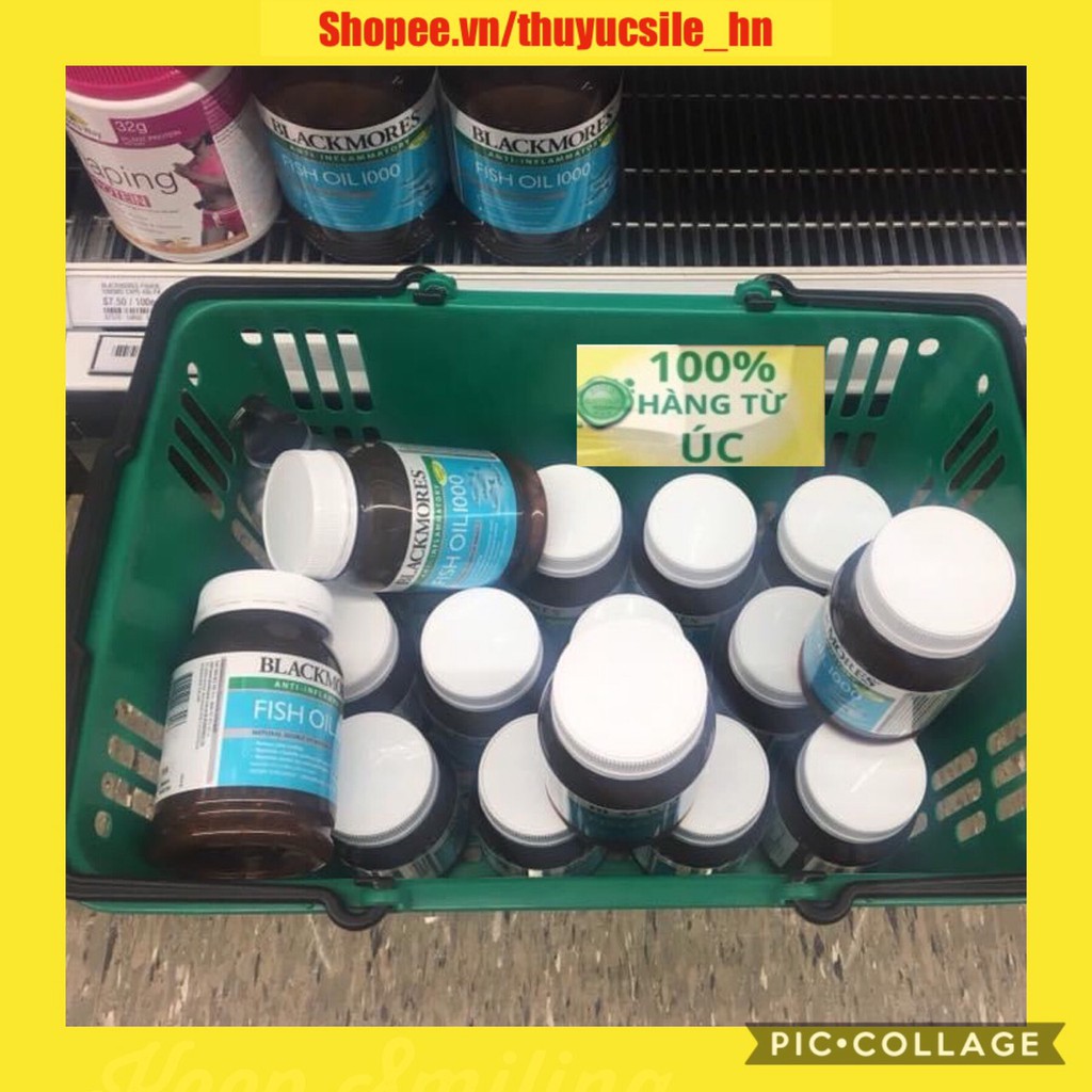 (Date 2023,mẫu mới) Dầu cá Blackmore Odourless fish oil Mini Caps 400 viên của Úc | BigBuy360 - bigbuy360.vn