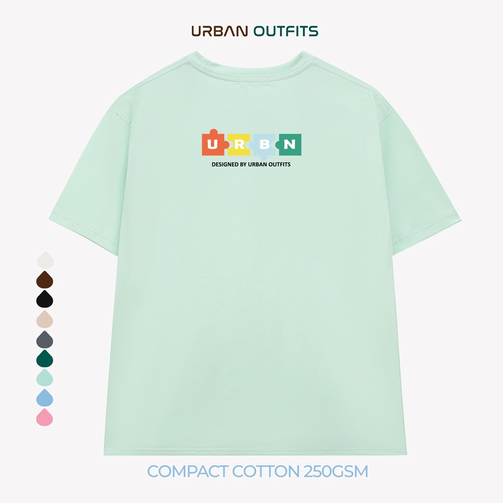 Áo Thun Tay Lỡ Form Rộng URBAN OUTFITS ATO167 Local Brand In Hình ver 2.0 Chất Vải 95% Compact Cotton 250GSM