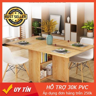[NHẬP KHẨU] Bàn Ăn Xếp Thông Minh Tiết Kiệm Diện Tích Màu Sắc Hiện Đại