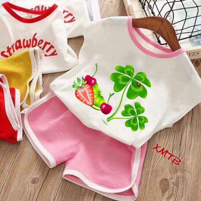 Sét Bộ 2 lá cho bé 35k