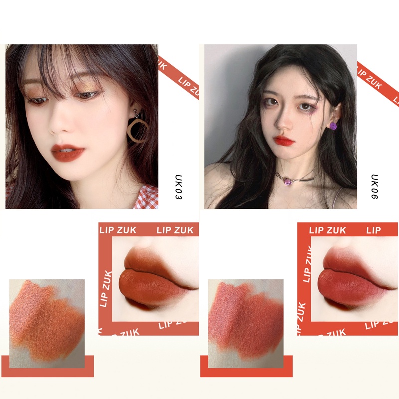 [Hàng mới về] Son Lì Mịn Như Nhung Zuk Mềm Mượt Dưỡng Ẩm Môi