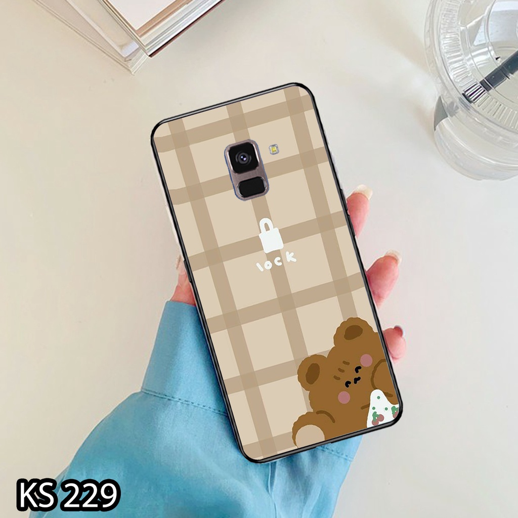 Ốp lưng Samsung A6-2018/A6 Plus/A8-2018/A8 Plus in hình Gấu nhỏ_KINGSTORE.HN_Ốp SS A6/A6 Plus /A8 /A8 Plus