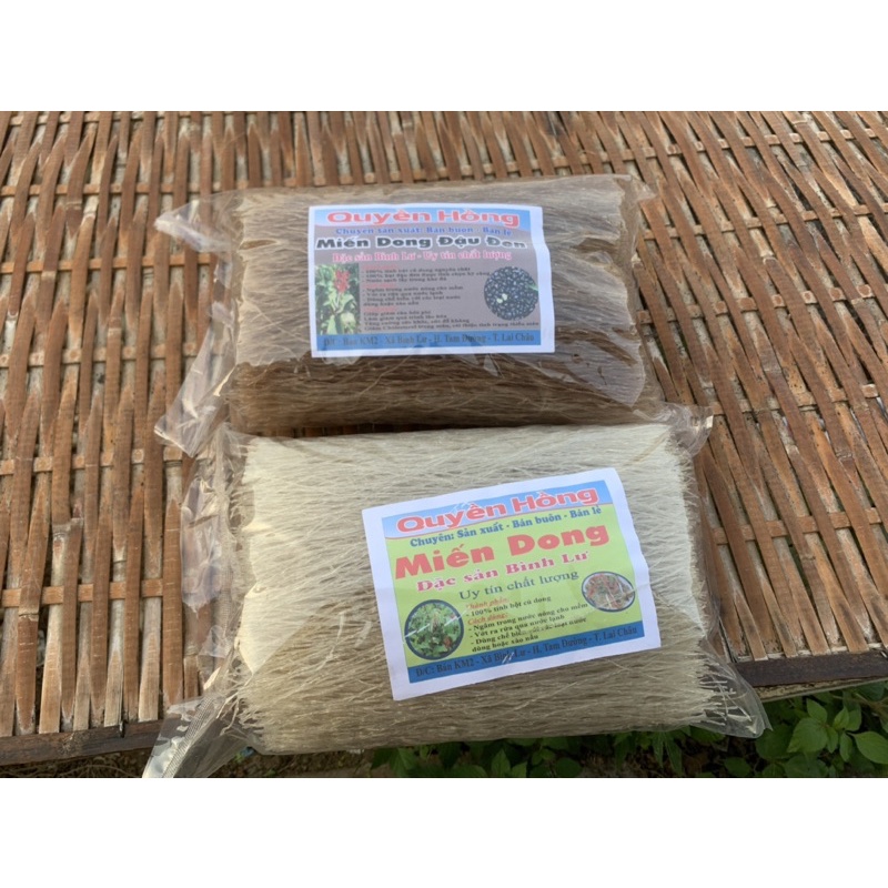 [COMBO 2kG ] Miến dong đậu đen [ Sự Kết Hợp Hoàn Hảo Của Bột Dong Và Nước Đậu Đen ]