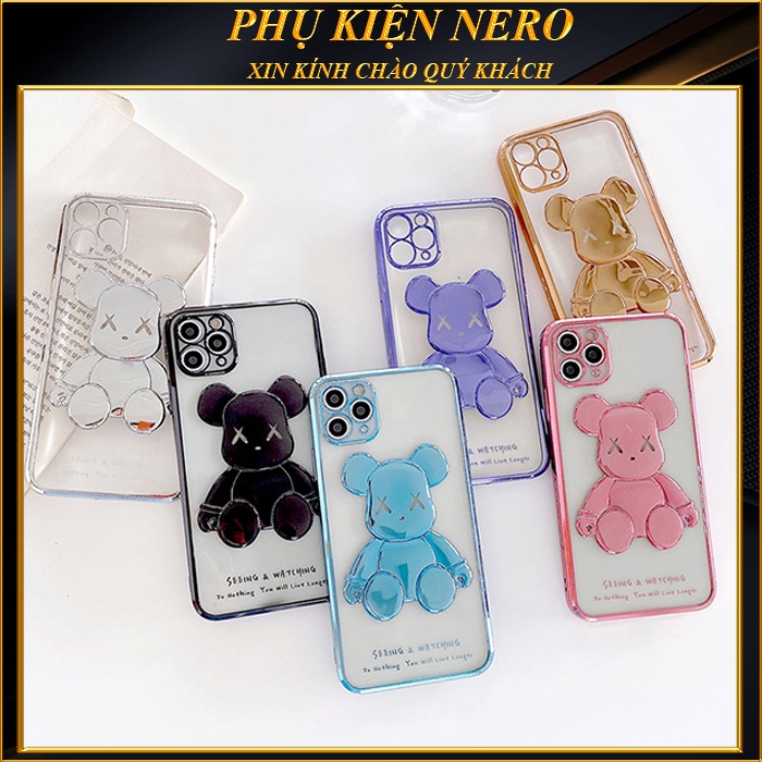 Ốp lưng iphone Steel Kaws nổi 3D mạ màu cực đẹp 6/6plus/6s/6splus/7/7plus/8/8plus/x/xs/xsmax/11/12/13/promax