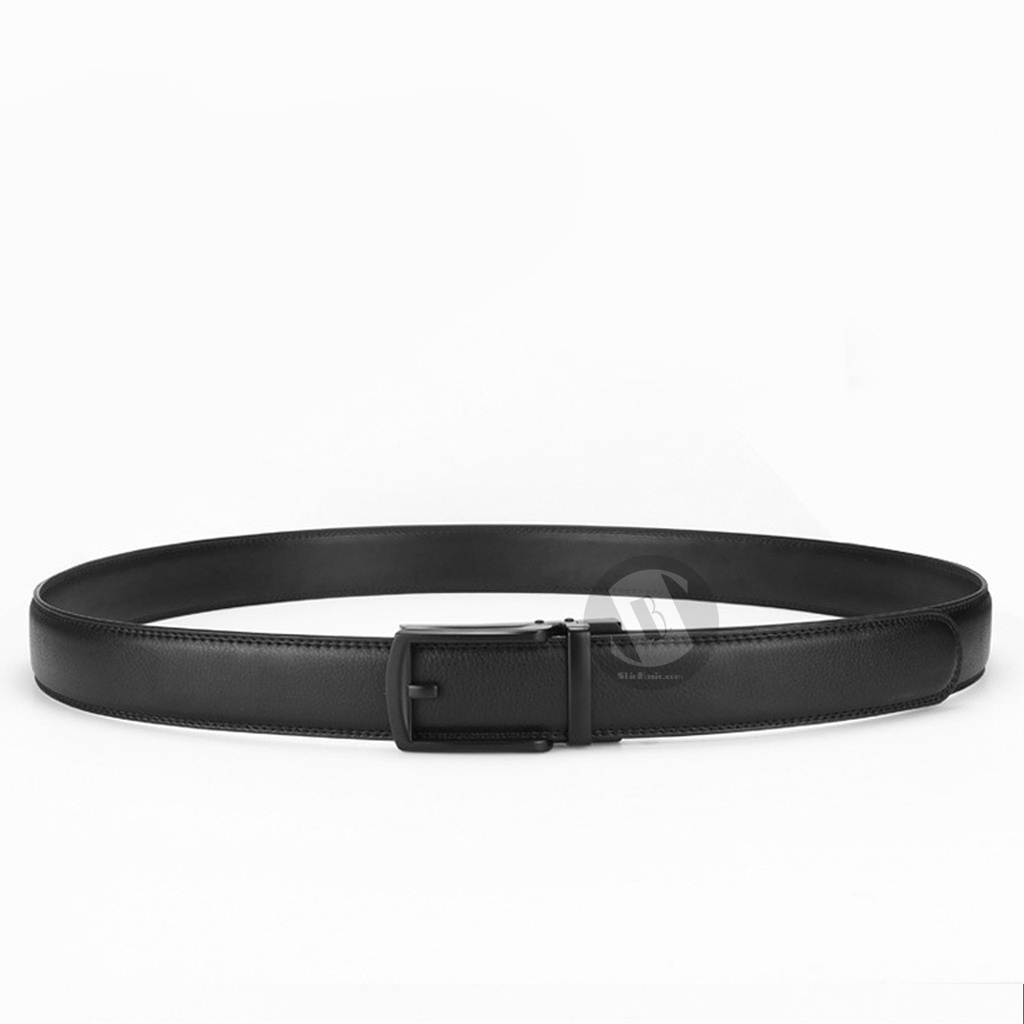 Dây Thắt Lưng, Nịt Nam Da Bò Cao Cấp - ShinBasic, Bảng Khoá Tự Động, Thời Trang Công Sở,  BELTS21BAS09-3