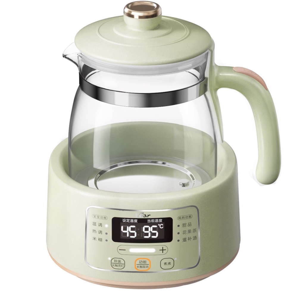 Bình đun và hâm nước pha sữa 1.2L Bear TNQ-D12W7 - Chính hãng - BH 18 tháng