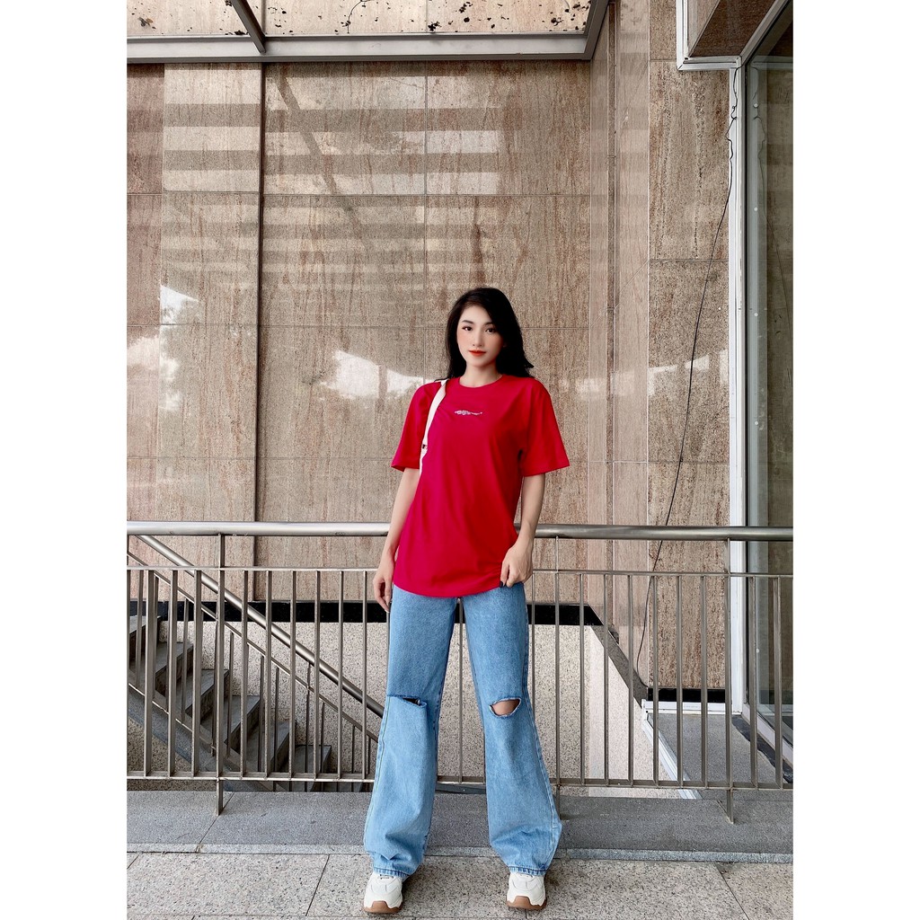 Áo thun tay lỡ GLAM phông Unisex nam nữ chất Heavy Cotton oversize form rộng Dynamic Tee | BigBuy360 - bigbuy360.vn