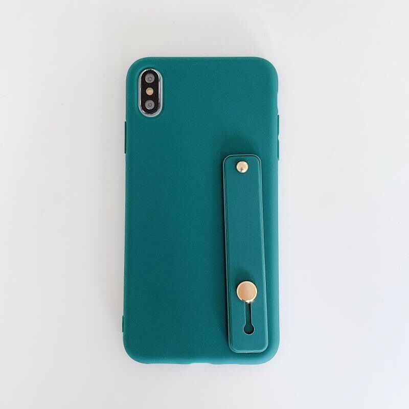 vỏ điện thoại Xiaomi Mi 11 10 10T Pro Soft TPU Candy Phone Case With Wristband