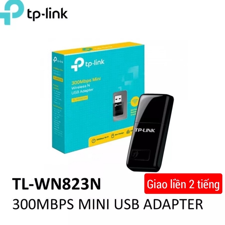 USB TP link TL WN823N 2.4G - T2U có 5G 600Mbps usb WiFi 5Ghz card WIFI adapter cho pc laptop linux