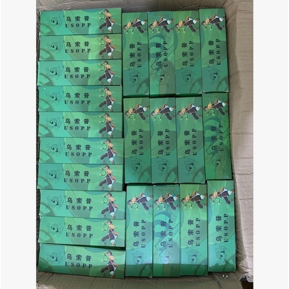 Thun usopp V3 màu xanh trong 0.55-0.65mm