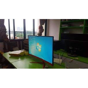 màn hình hugon 24in cong 75 hz xách tay new