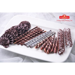 Socola chocolate Sô cô la Compound dạng nút áo đen 100gr