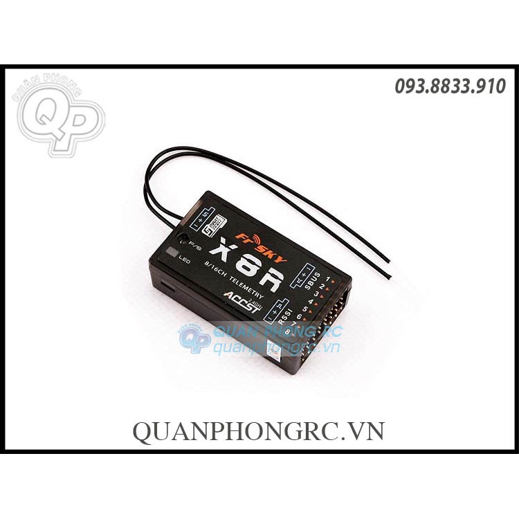Bộ nhận sóng FrSky X8R 8/16CH Telemetry Receiver