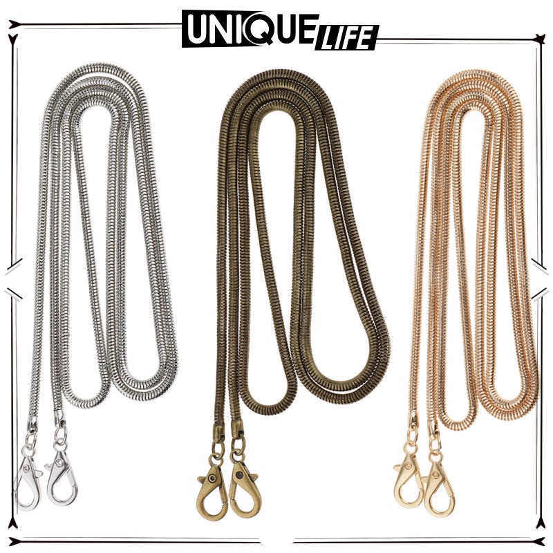 Dây Xích Đeo Túi Xách Dạng Xích Mảnh Màu Bạc Thay Thế