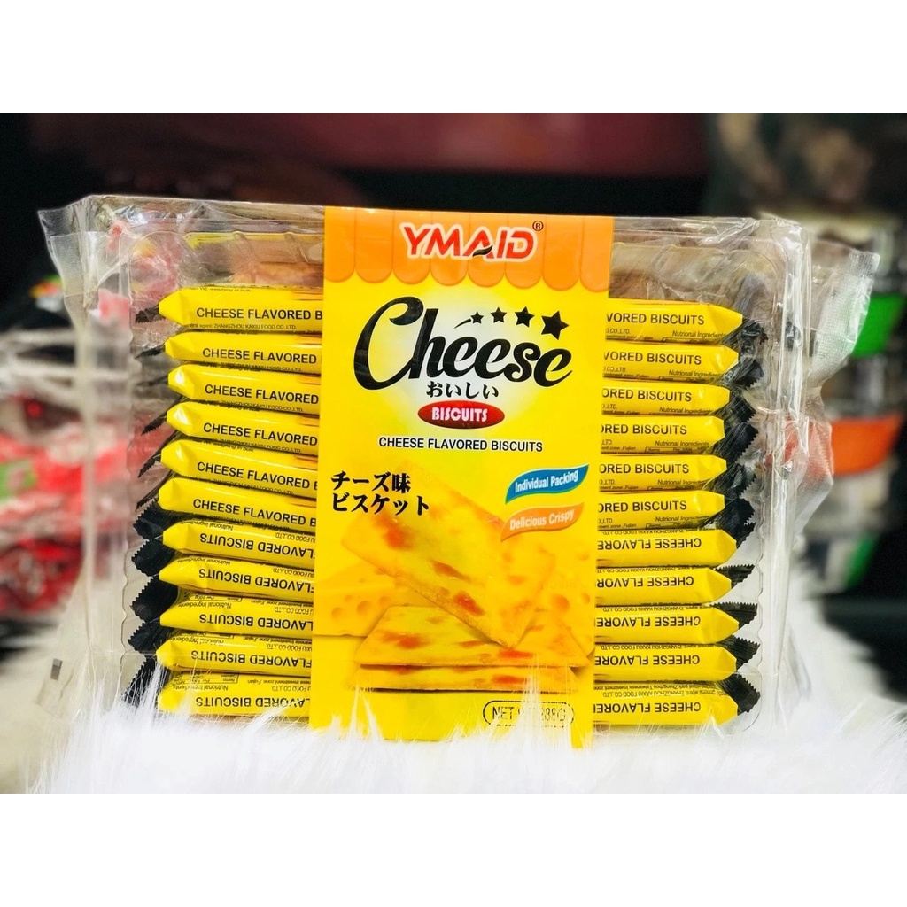 Bánh Quy vị phô mai - Cheese Flavored Biscuits - YMAID