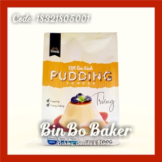 Bột làm bánh pudding vị trứng hiệu dans - gói 500gr