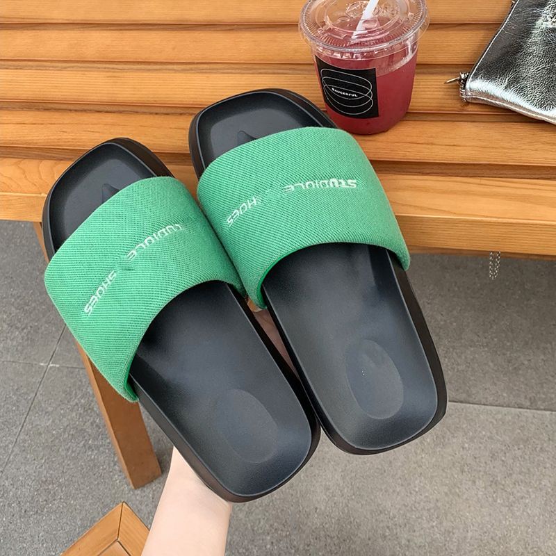 Dép Sandal Đế Dày Tăng Chiều Cao Mềm Mại Thoải Mái Chống Trượt Phong Cách Hàn Quốc Cho Nữ