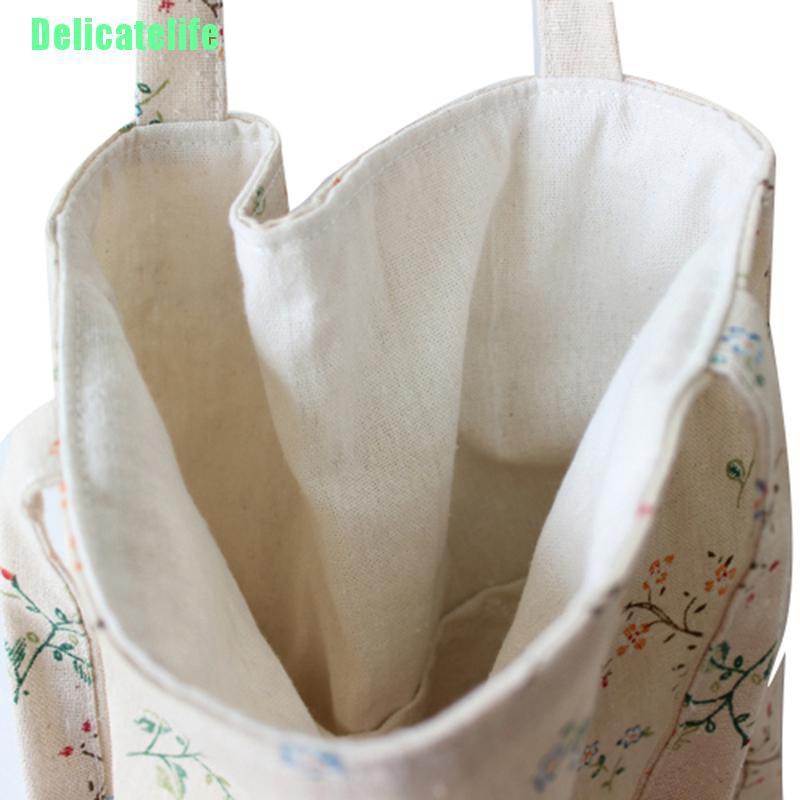 Túi Xách Nữ Vải Lanh Cotton Phong Cách Vintage