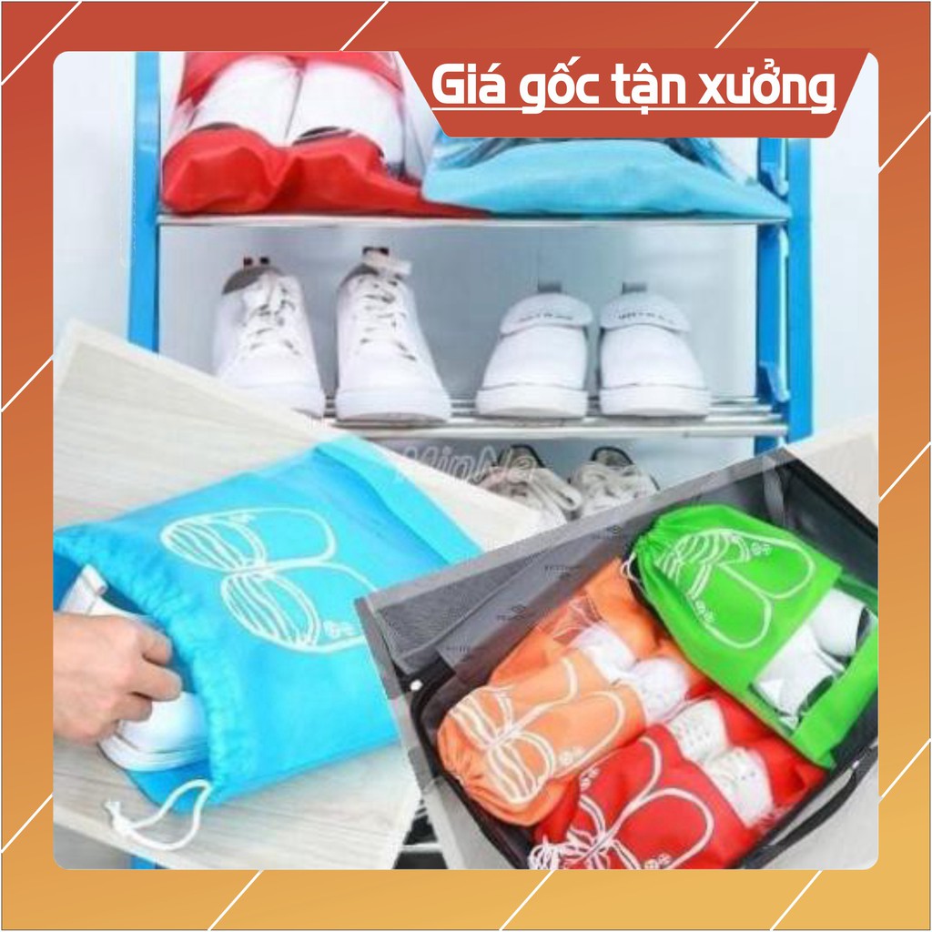 [ Hàng Loại 1 ]  Túi đựng giầy dép khi đi du lịch chống bụi nước mưa tiện lợi cho giày sneaker