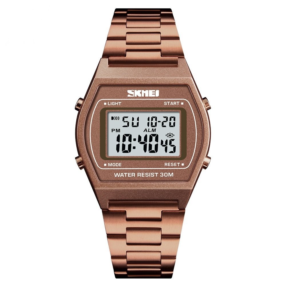 Đồng hồ thể thao unisex SKMEI 1328 dây vàng hồng SK73-76