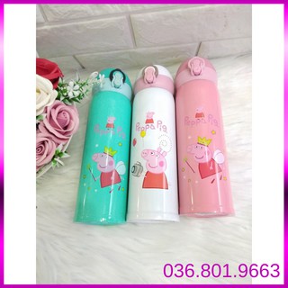 Bình giữ nhiệt hình Heo Peppa