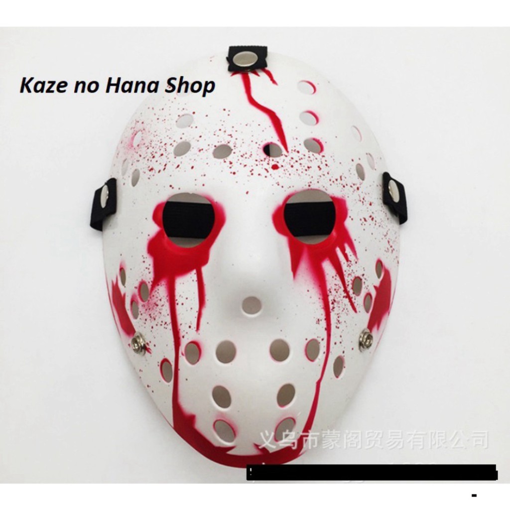 MẶT NẠ HALLOWEEN/HÓA TRANG COSPLAY SÁT NHÂN - MẶT NẠ JASON PHIM THỨ SÁU NGÀY 13-d82