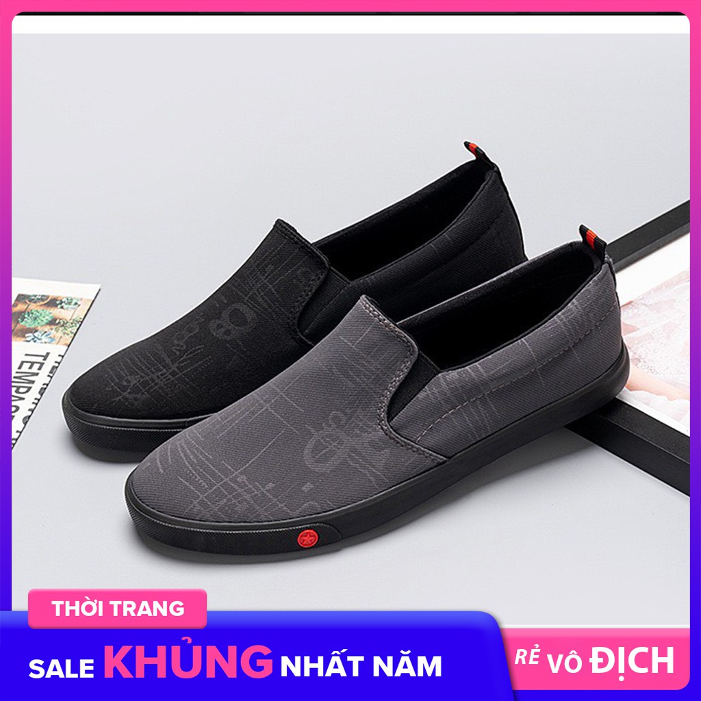 Giày Slipon Nam Giày Lười Nam Leyo L2289 02 màu