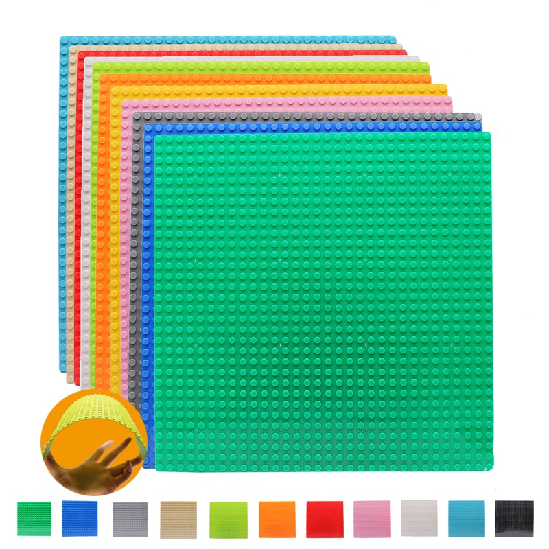 KACUU 32x32 32x16 16x16 Đinh Tán Tấm Đế Nhân Vật Gạch Tương Thích LEGO Đế Tấm Thành Phố Cổ Điển DIY 